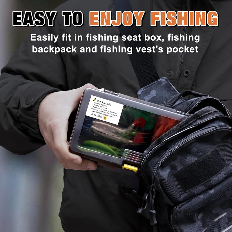TRUSCEND Widely Used Fishing Lures & Tackle Kit Worth Every Penny, Selected Fishing Kit for Freshwater Saltwater, Economic/Giftable/Premium Fishing Gear Set Available, Starter Accessories for Family - Image 5